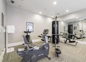 Thumbnail 11 of 34 - Fitness center at Stonehaven Apartments in Houston, TX