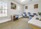 Thumbnail 13 of 34 - Business center at Stonehaven Apartments in Houston, TX
