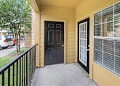 Thumbnail 5 of 34 - Private patio at Stonehaven Apartments in Houston, TX