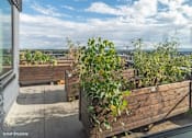 Thumbnail 24 of 50 - Gardening area for residents to enjoy on the rooftop patio at Archer Tower in Denver, CO