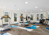 Thumbnail 21 of 32 - State of the art fitness center at The Crossings at Russett in Laurel, MD