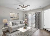Thumbnail 4 of 32 - Spacious & sun-filled living room at The Crossings at Russett in Laurel, MD