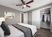Thumbnail 11 of 24 - Two bedroom floorplan bedroom with large closet