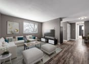 Thumbnail 1 of 24 - Large one bedroom living area