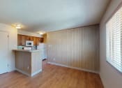 Thumbnail 14 of 30 - Hardwood floor in the living area