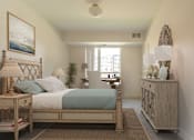 Thumbnail 4 of 41 - a bedroom with a bed and a dresser at Sonder House, Brooklyn Center, 55430