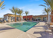 Thumbnail 7 of 12 - the swimming pool at our apartments in palm springs at Agave House Apartments, Casa Grande, AZ