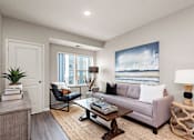 Thumbnail 8 of 40 - Modern Living Room at Decatur Landing I & II, Brooklyn Park, MN 55445