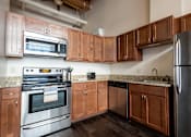 Thumbnail 15 of 21 - Kitchen at Parkside Apartments, St. Paul