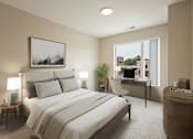 Thumbnail 6 of 27 - Large Bedroom at The Quill 55+ Apartments, Minnesota, 55033