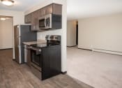 Thumbnail 22 of 28 - upgraded kitchen with slate cabinets, full stainless steel appliance package