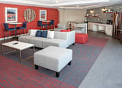 Thumbnail 47 of 82 - Community room coffee lounge at Lake Jonathan Flats, Chaska, 55318