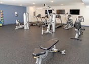 Thumbnail 43 of 82 - Fitness Center With Modern Equipment at Lake Jonathan Flats, Chaska, MN
