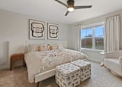 Thumbnail 27 of 48 - Model Bedroom at Foxtail Hollow Townhomes, Blaine