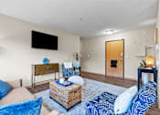 Thumbnail 3 of 15 - Living Room at Granite Peaks Apartments, Minneapolis, MN