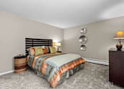 Thumbnail 13 of 21 - Modern Bedroom at Granite Ridge Apartments, Brooklyn Park, MN