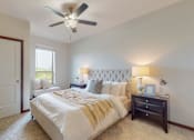 Thumbnail 34 of 82 - Bedroom With Ceiling Fan at Lake Jonathan Flats, Minnesota, 55318