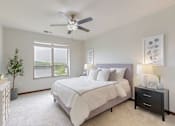 Thumbnail 16 of 82 - Comfortable Bedroom at Lake Jonathan Flats, Chaska, Minnesota