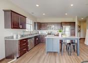Thumbnail 9 of 82 - Gourmet Kitchen at Lake Jonathan Flats, Chaska, Minnesota
