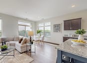 Thumbnail 3 of 82 - Living Room Interior at Lake Jonathan Flats, Chaska, Minnesota