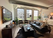 Thumbnail 17 of 44 - Spacious Living Room at Gurley Lofts, Minneapolis, MN 55401