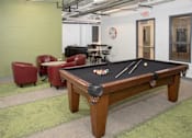 Thumbnail 23 of 44 - A pool table in a room at Gurley Lofts, Minnesota, 55401