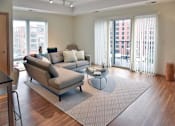 Thumbnail 32 of 73 - Living Room With Ceiling Fan at Third North Apartments, Minneapolis, 55401