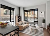 Thumbnail 13 of 77 - Spacious Living Area at Viridium Apartments, Minneapolis 