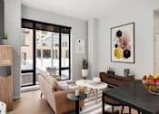 Thumbnail 16 of 77 - Modern Living Room at Viridium Apartments, Minneapolis, MN 55401 