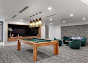 Thumbnail 32 of 77 - Billiards Table In Clubhouse at Viridium Apartments, Minnesota 