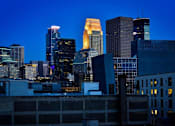 Thumbnail 67 of 77 - City View In Night at Viridium Apartments, Minneapolis 