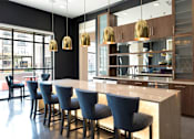 Thumbnail 11 of 104 - Clubhouse with TV, Fireplace, and Kitchen at The Shoreham, St. Louis Park