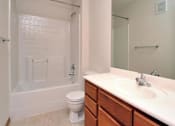 Thumbnail 10 of 30 - Bathroom with White Toilet at Joseph's Pointe at Upper Landing Apartments, Minnesota
