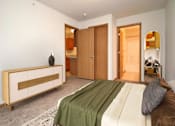 Thumbnail 6 of 30 - Apartment Master Bedroom at Joseph's Pointe at Upper Landing Apartments, St. Paul, 55102