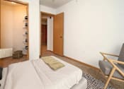 Thumbnail 9 of 30 - Bedroom with a Bed at Joseph's Pointe at Upper Landing Apartments, St. Paul