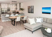 Thumbnail 3 of 64 - White Oak Plank Flooring with Chardonnay Stain at The Finn I, Minnesota