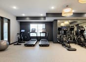 Thumbnail 21 of 80 - 24-Hour Fitness Center at The Barnum Apartments, White Bear Lake