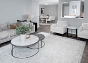 Thumbnail 29 of 83 - Living Room With Dining Area at Audenn Apartments, Bloomington, MN, 55438