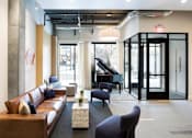 Thumbnail 4 of 100 - Specious living room at The M on Hennepin, Minnesota