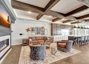 Thumbnail 33 of 67 - Modern living area at Lochner Apartments, Minnesota