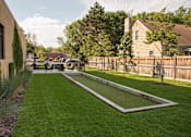 Thumbnail 60 of 64 - outdoor patio with bocce ball court
