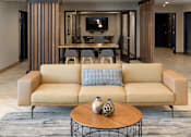 Thumbnail 51 of 60 - Lounge With Lighting at The McMillan Apartments in Shoreview, MN 55126
