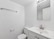 Thumbnail 31 of 45 - Bathroom with Toilet at Ocean Villas Apartments, Oxnard