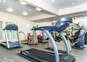Thumbnail 3 of 23 - A Gym With Treadmills at Atrium Garden Apartment Homes, LLC, San Jose, CA