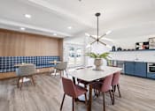 Thumbnail 6 of 45 - Modern Dining Room at Ocean Villas Apartments, Oxnard, CA 