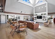Thumbnail 76 of 90 - commons living room and dining area at Summerwood Apartments, Santa Clara, CA 95050