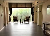 Thumbnail 22 of 23 - A Room With Two Chairs And a Table In Front Of a Window at Atrium Garden Apartment Homes, LLC, San Jose, CA, 95112