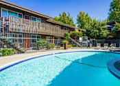 Thumbnail 2 of 25 - the pool at the resort with a building in the background at Element LLC, Sunnyvale, CA, 94086