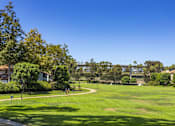 Thumbnail 23 of 27 - a large grassy field with trees and a blue sky at La Jolla Blue, California, 92122