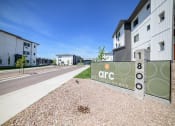 Thumbnail 2 of 47 - a city street with a sign that reads arc residential homes